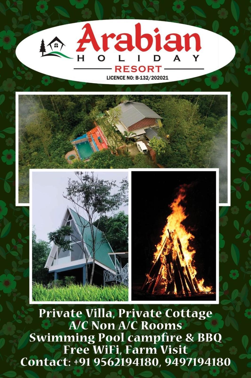 Arabian Holiday Resort With Swimming Pool In Idukki Calvary Mount Exterior foto